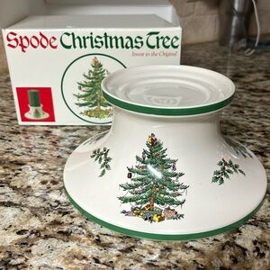 Spode Christmas Tree candleholder
